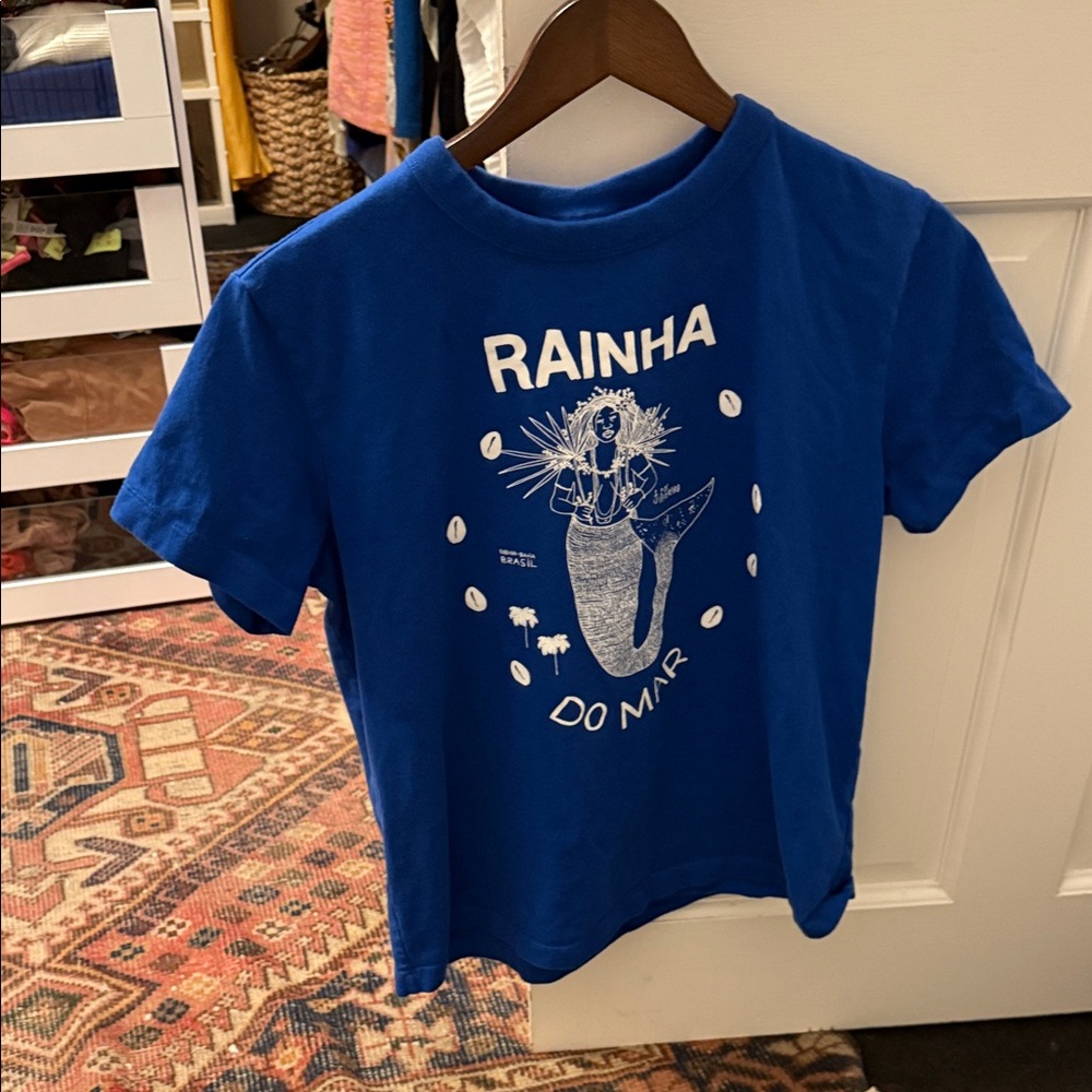 FARM Rio Blue Rainha Do Mar Tee